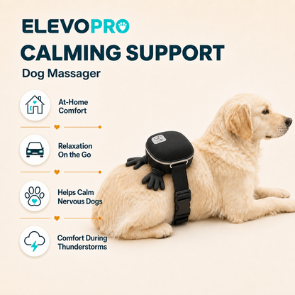Elevopro™ Calming Support Dog Massager