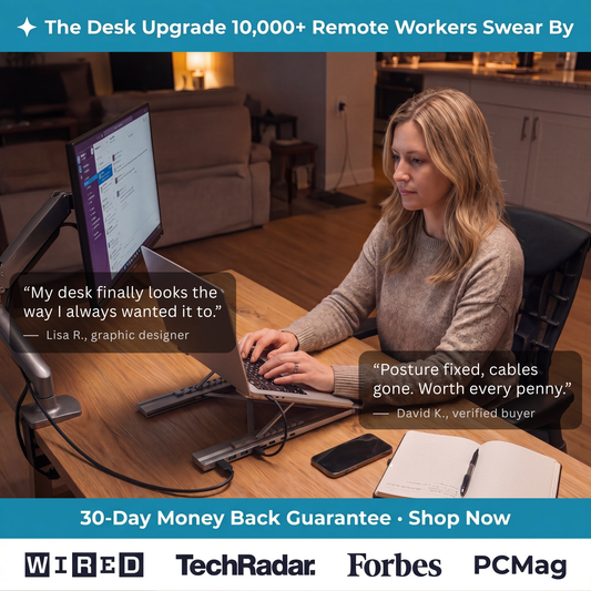 Elevopro™ Smart Laptop Stand With Integrated Hub